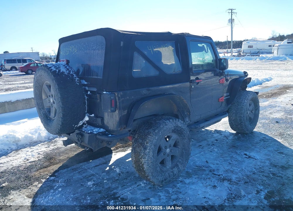 2013 JEEP WRANGLER SPORT VIN: 1C4AJWAG7DL550459