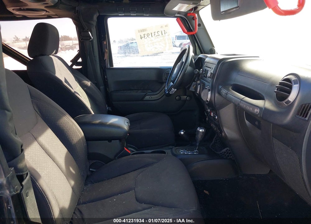 2013 JEEP WRANGLER SPORT VIN: 1C4AJWAG7DL550459