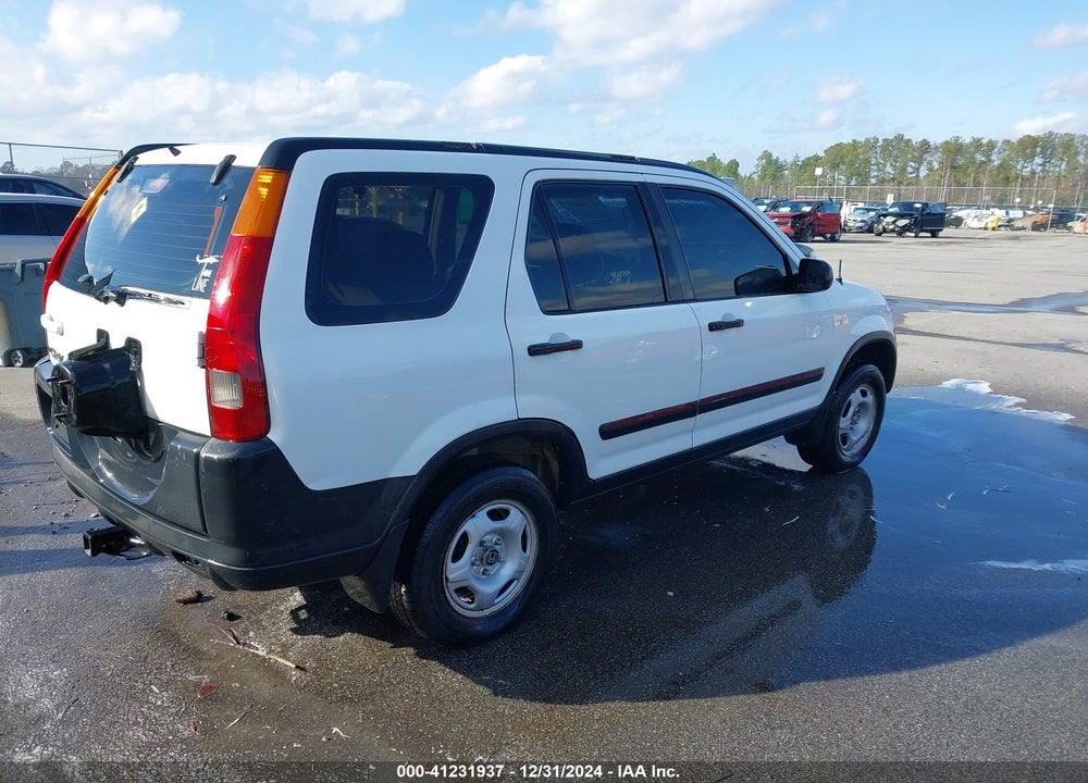 2002 HONDA CR-V LX VIN: JHLRD68492C013176