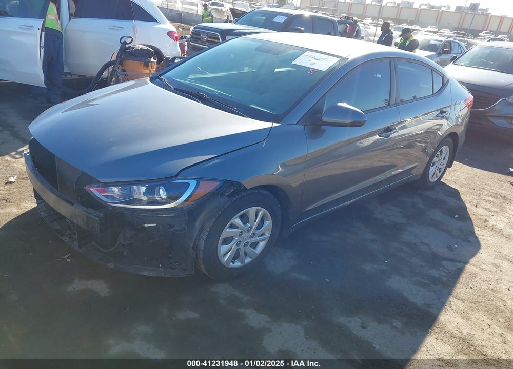 2018 HYUNDAI ELANTRA SE VIN: 5NPD74LFXJH321116