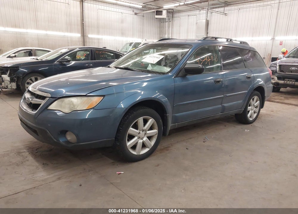 2008 SUBARU OUTBACK 2.5I/2.5I L.L. BEAN EDITION VIN: 4S4BP61C987303602