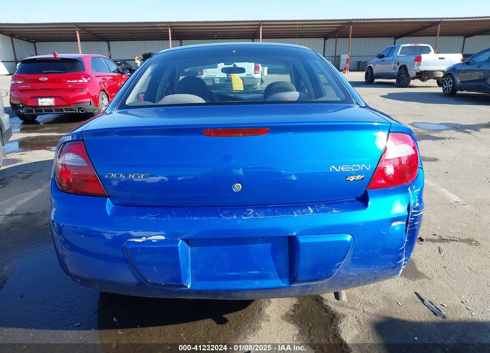 2005 DODGE NEON SXT VIN: 1B3ES56CX5D189529