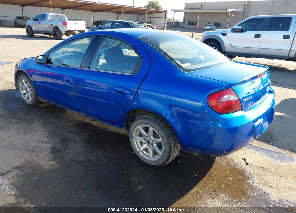 2005 DODGE NEON SXT VIN: 1B3ES56CX5D189529