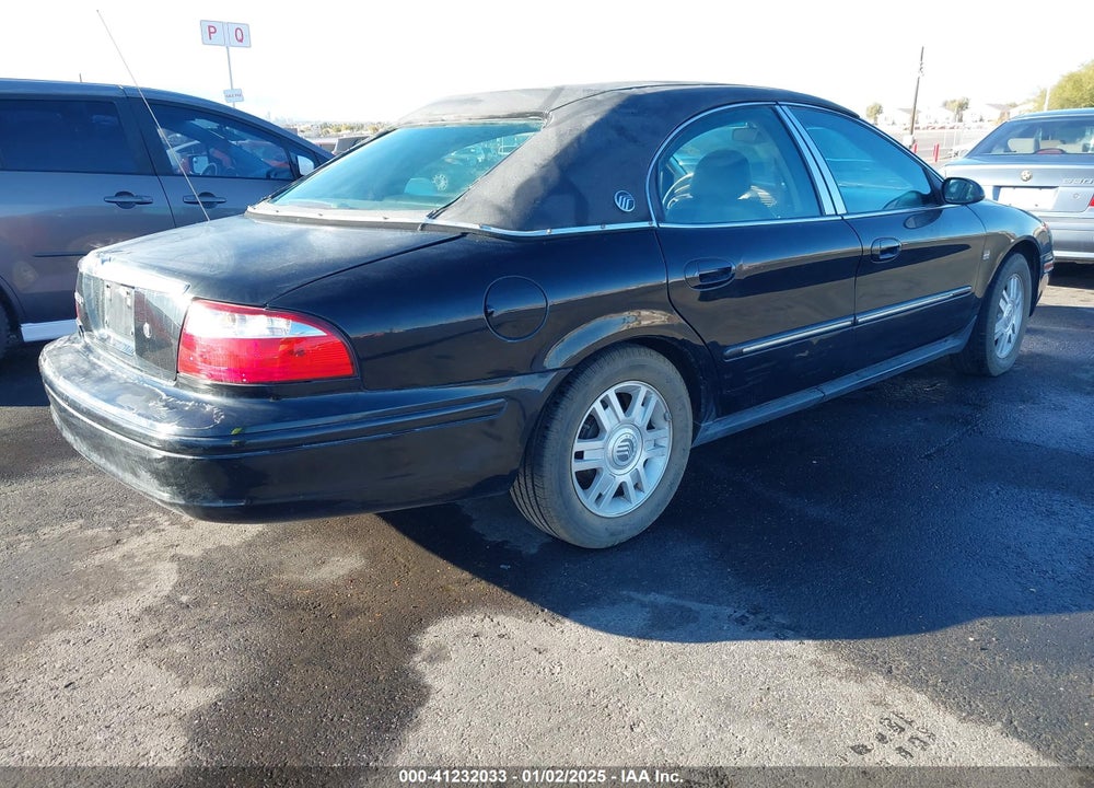 2004 MERCURY SABLE LS PREMIUM VIN: 1MEFM55S44A627322