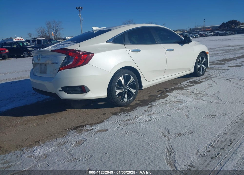 2016 HONDA CIVIC TOURING VIN: 19XFC1F95GE032764