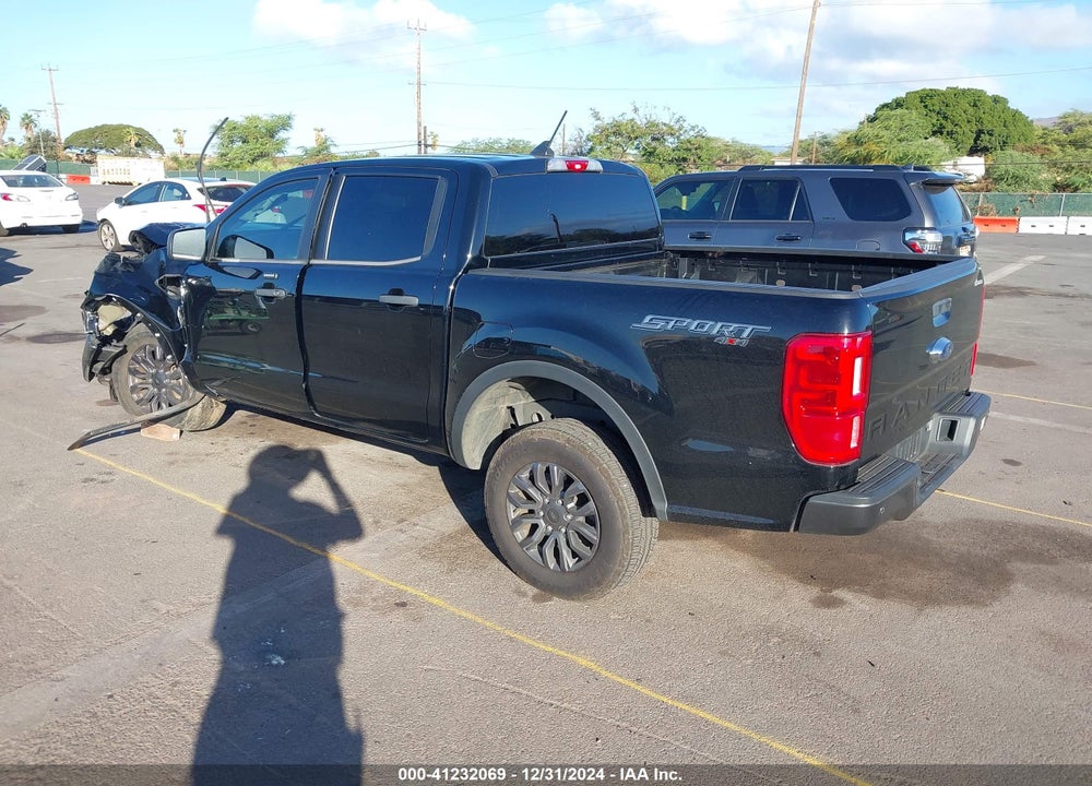 2021 FORD RANGER VIN: 1FTER4FH1MLD43209