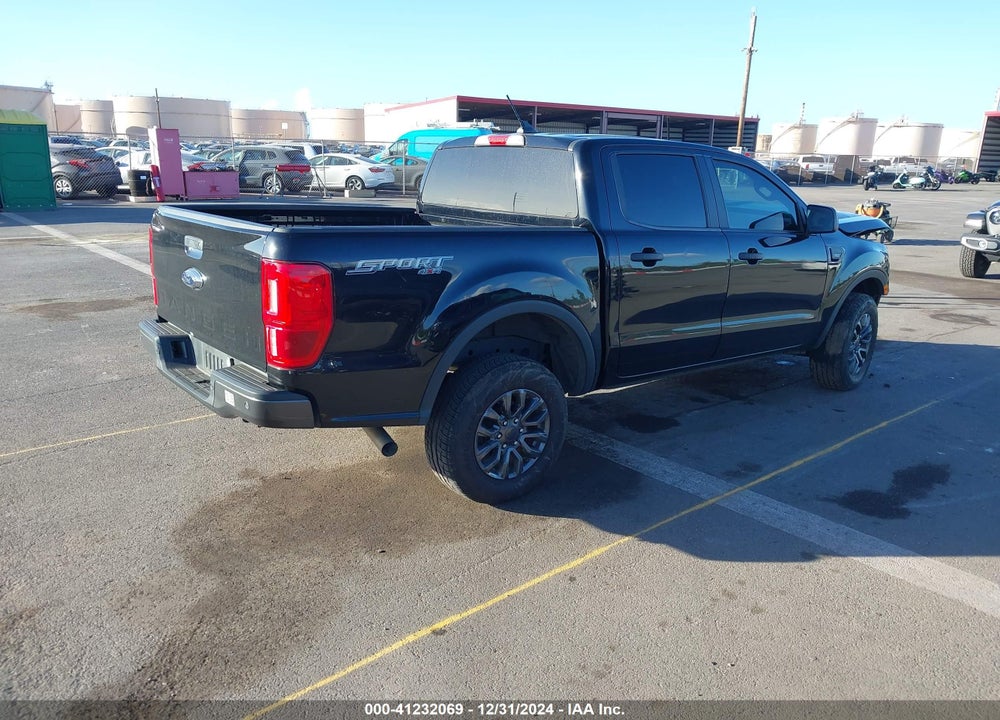 2021 FORD RANGER VIN: 1FTER4FH1MLD43209