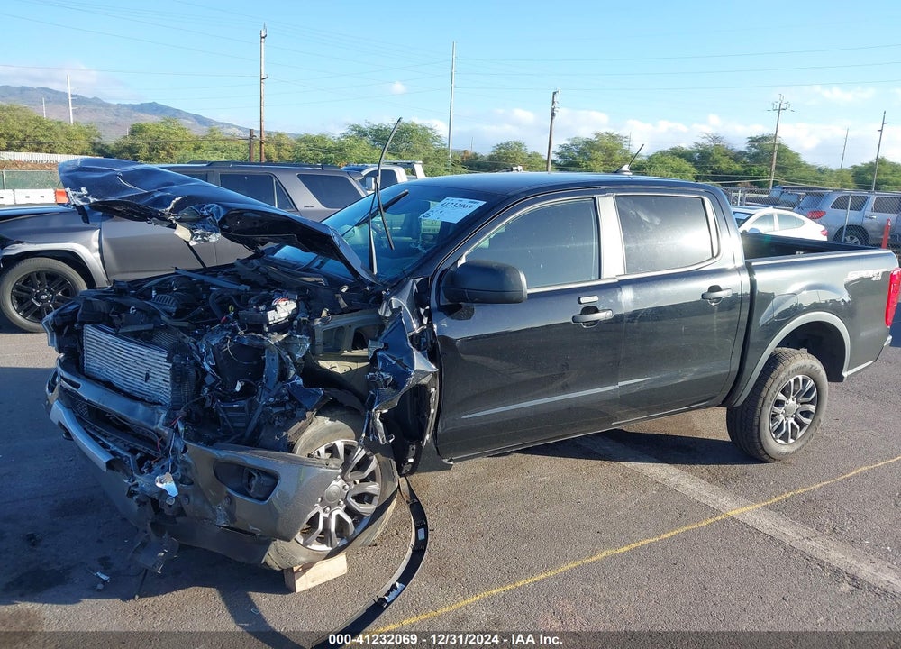 2021 FORD RANGER VIN: 1FTER4FH1MLD43209
