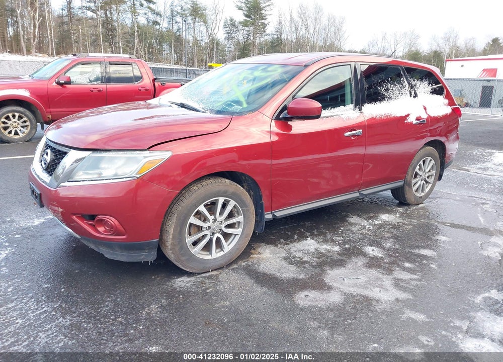 2015 NISSAN PATHFINDER S VIN: 5N1AR2MM4FC614846