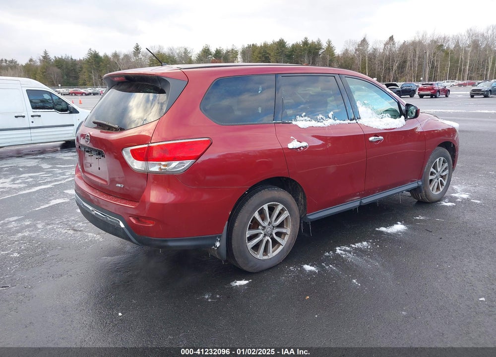 2015 NISSAN PATHFINDER S VIN: 5N1AR2MM4FC614846
