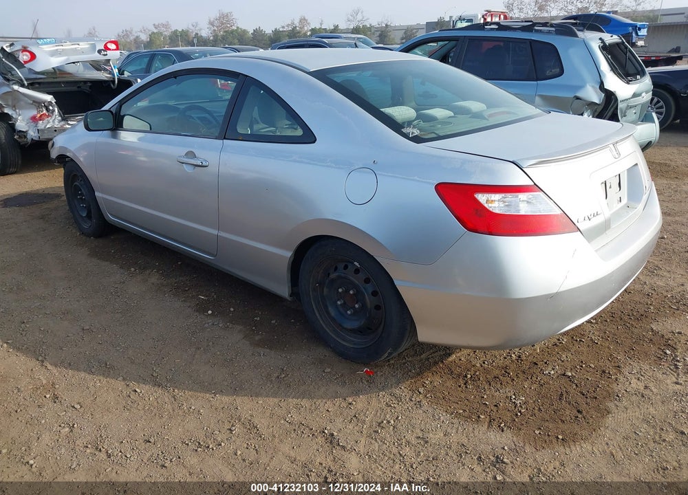 2006 HONDA CIVIC LX VIN: 2HGFG12676H508596