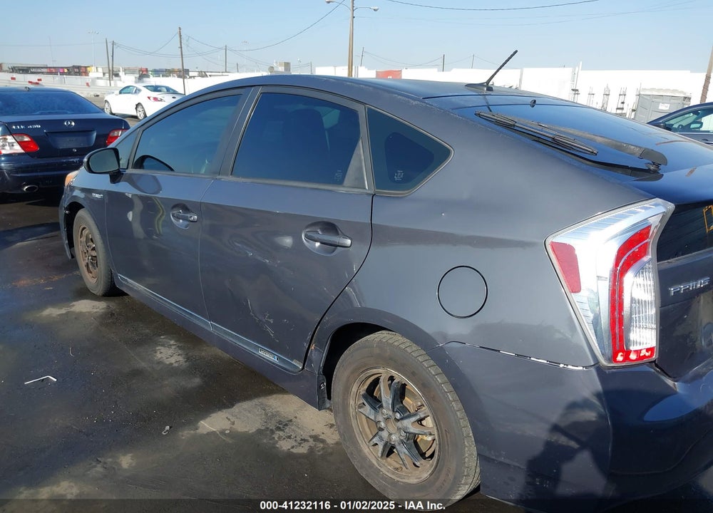 2013 TOYOTA PRIUS VIN: JTDKN3DUXD5601157