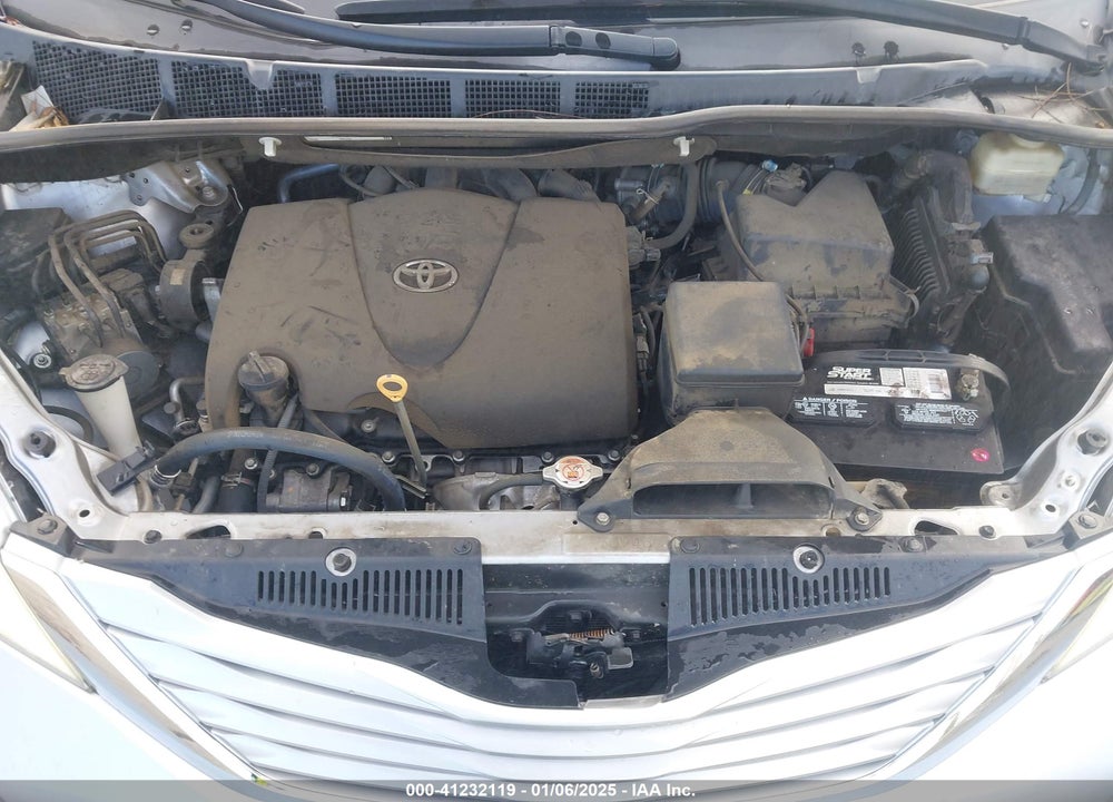 2017 TOYOTA SIENNA VIN: 5TDKZ3DC9HS787754