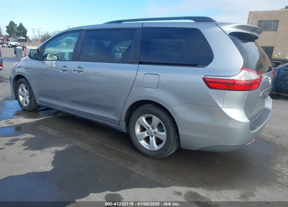 2017 TOYOTA SIENNA VIN: 5TDKZ3DC9HS787754