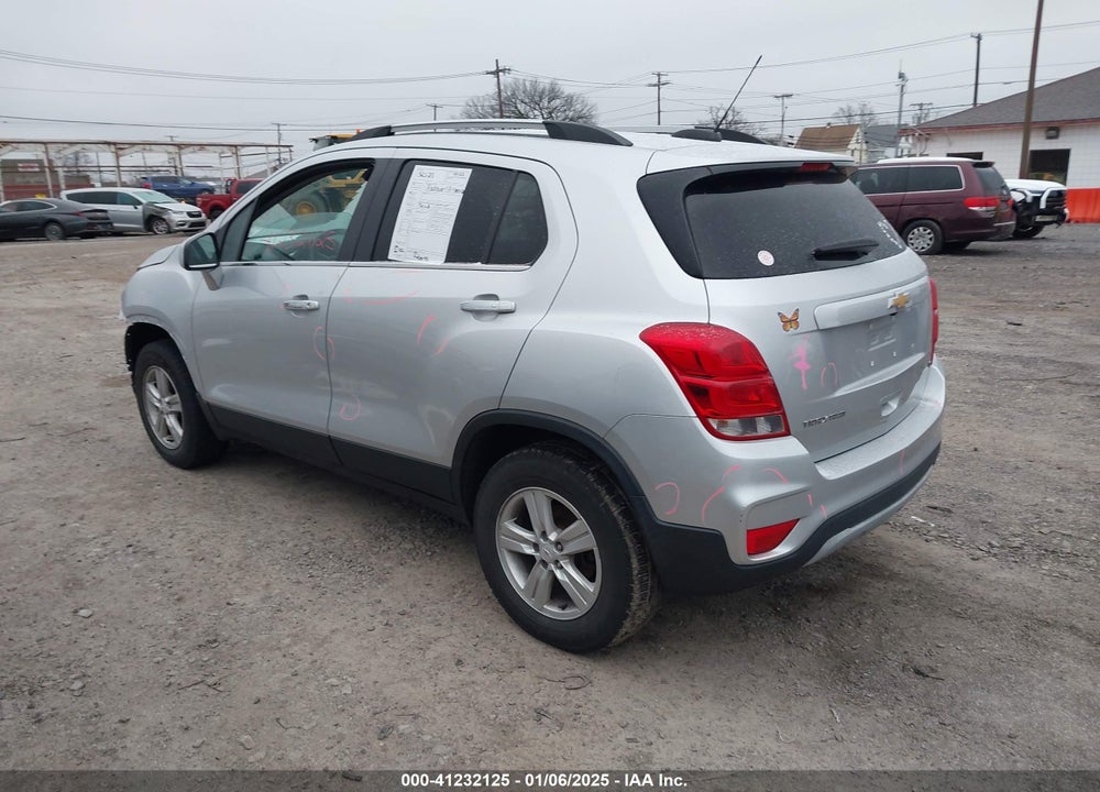 2017 CHEVROLET TRAX LT VIN: KL7CJPSB6HB138110
