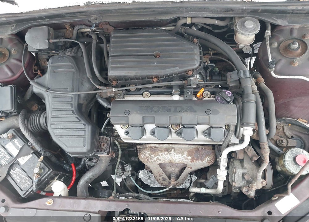 2002 HONDA CIVIC LX VIN: 2HGES16652H550294