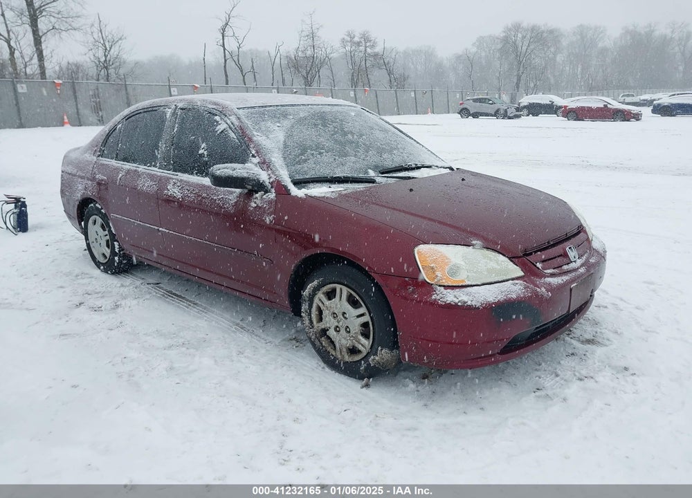 2002 HONDA CIVIC LX VIN: 2HGES16652H550294