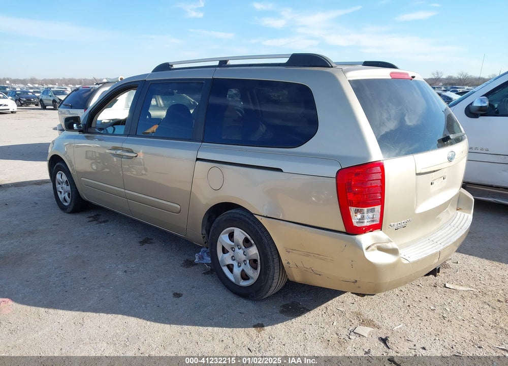 2008 KIA SEDONA LX VIN: KNDMB233X86209123