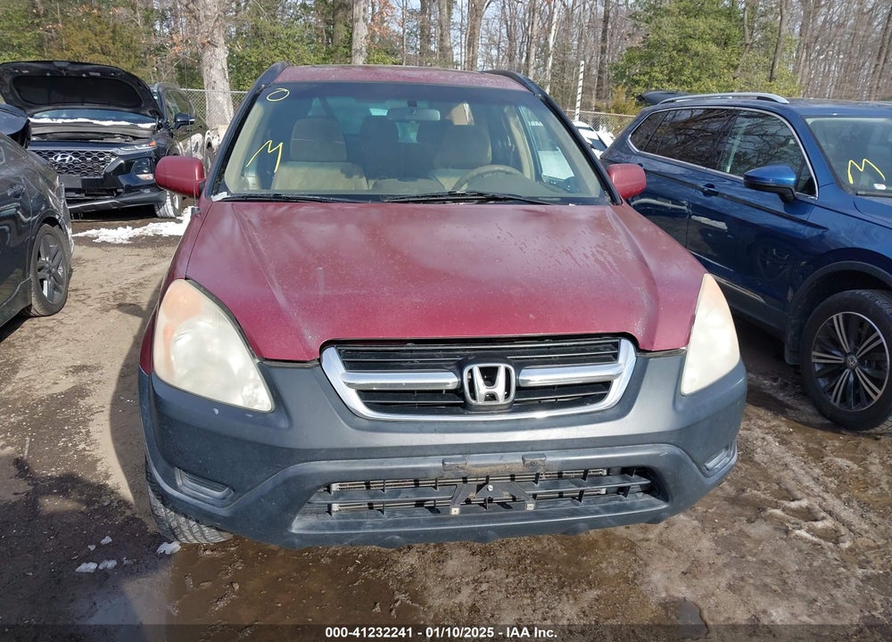 2004 HONDA CR-V EX VIN: SHSRD78874U254450