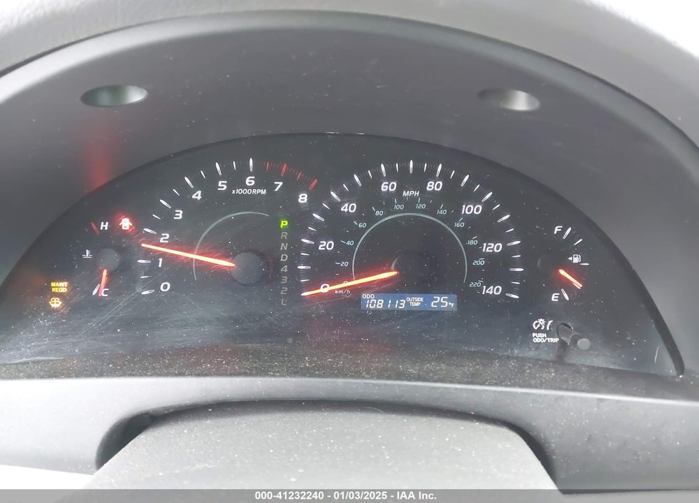 2008 TOYOTA CAMRY VIN: 4T1BE46K28U733676