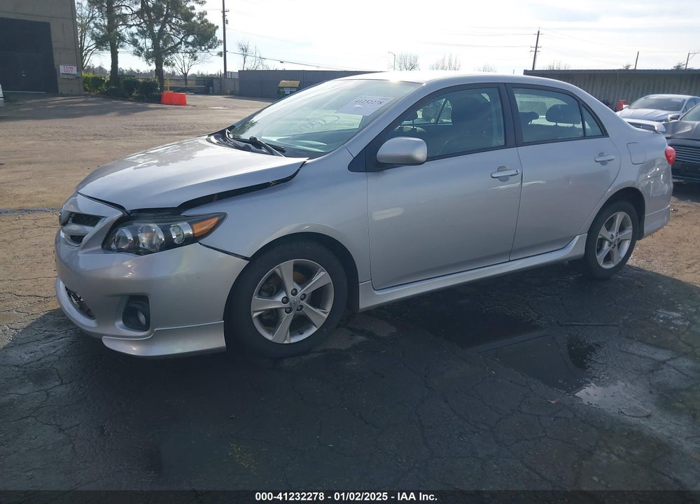 2011 TOYOTA COROLLA S VIN: 2T1BU4EE1BC620583