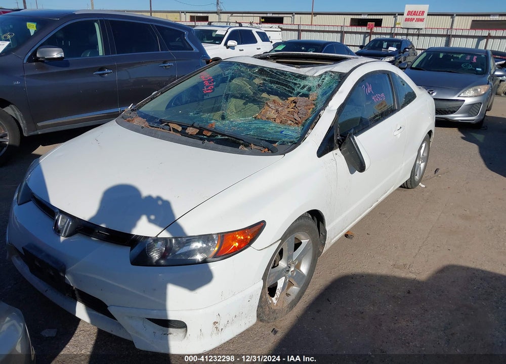 2007 HONDA CIVIC EX VIN: 2HGFG12877H541357