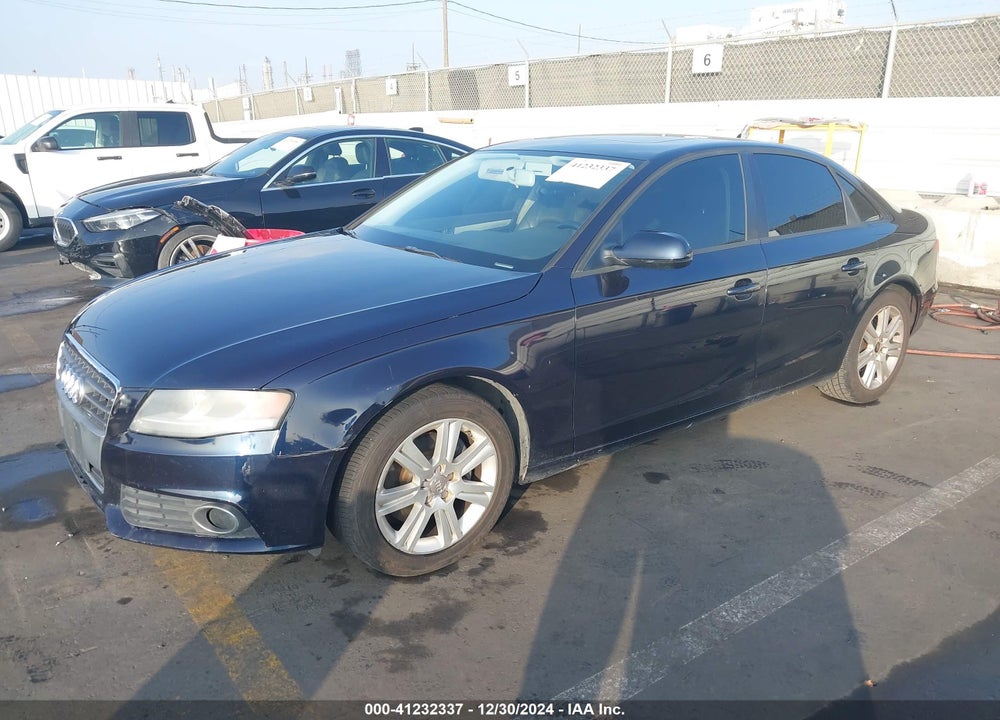 2011 AUDI A4 VIN: WAUAFAFL9BN045967