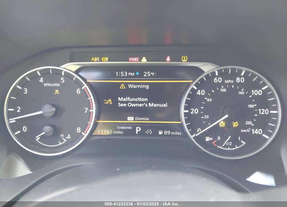 2023 NISSAN ROGUE SV FWD VIN: 5N1BT3BA2PC889489