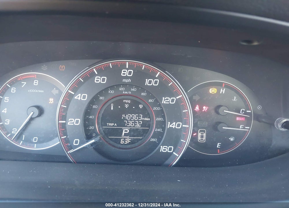 2013 HONDA ACCORD VIN: 1HGCT1B71DA018433