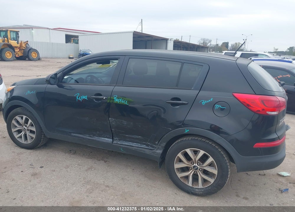 2016 KIA SPORTAGE VIN: KNDPB3AC8G7809993