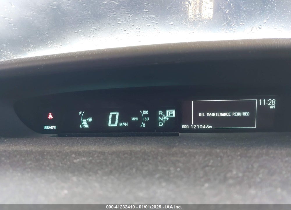 2011 TOYOTA PRIUS TWO VIN: JTDKN3DU4B0312754