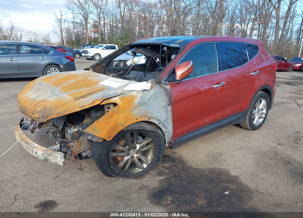 2013 HYUNDAI SANTA FE SPORT 2.0T VIN: 5XYZWDLA6DG094645