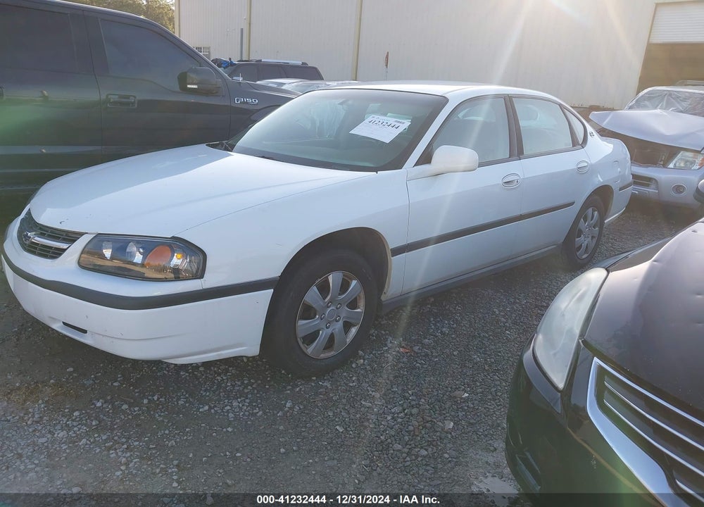 2000 CHEVROLET IMPALA VIN: 2G1WF52E6Y9193022
