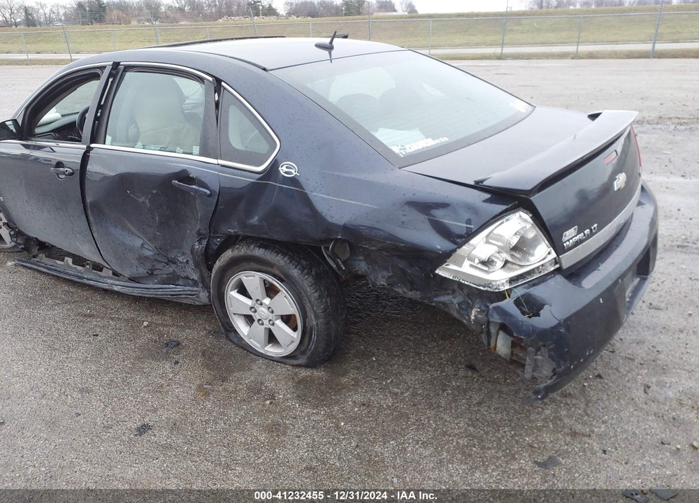 2008 CHEVROLET IMPALA VIN: 2G1WT58K181378275