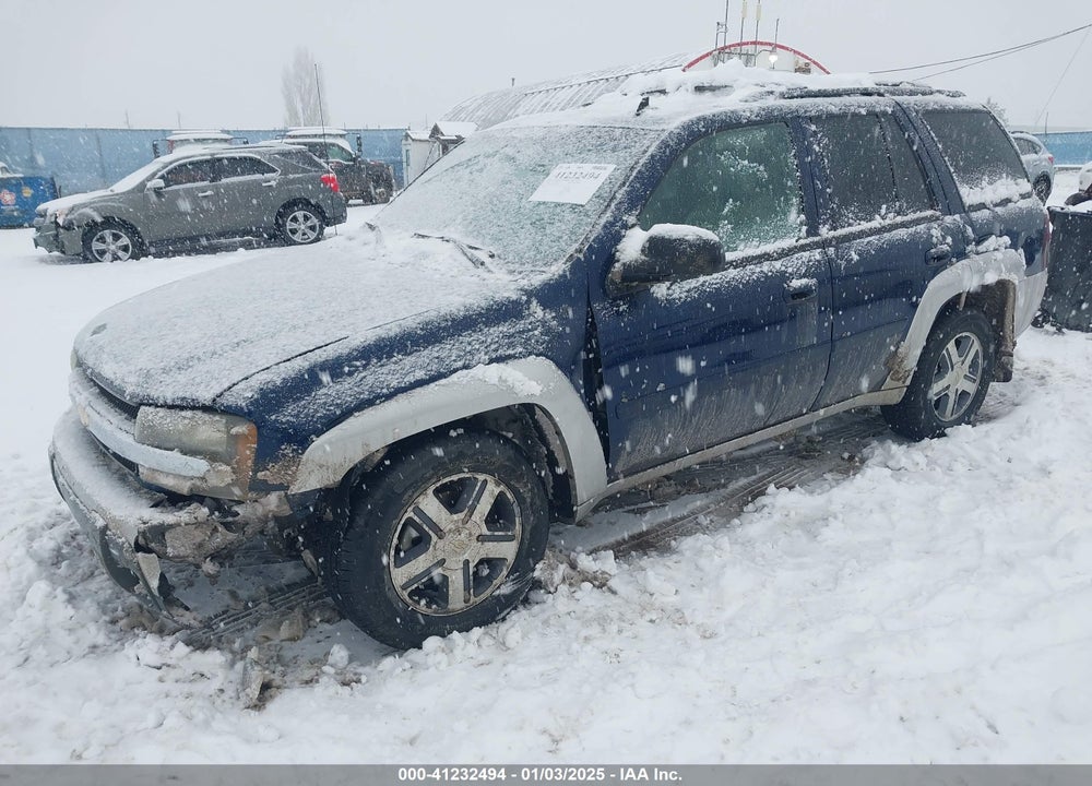 2007 CHEVROLET TRAILBLAZER LT VIN: 1GNDT13S372114284