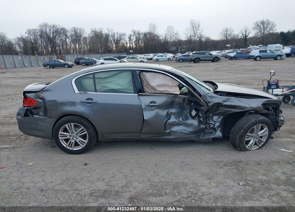 2013 INFINITI G37X VIN: JN1CV6AR6DM766265