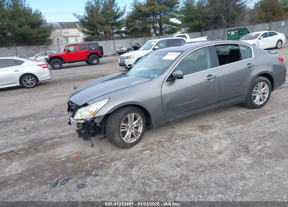 2013 INFINITI G37X VIN: JN1CV6AR6DM766265