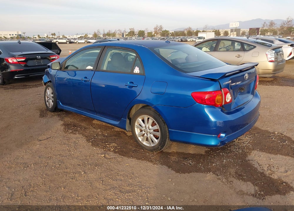 2009 TOYOTA COROLLA VIN: 1NXBU40E39Z115712