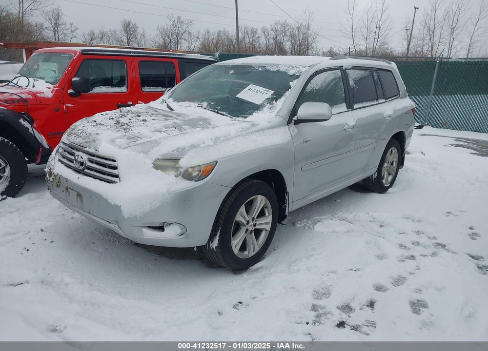 2008 TOYOTA HIGHLANDER SPORT VIN: JTEDS43A982007175