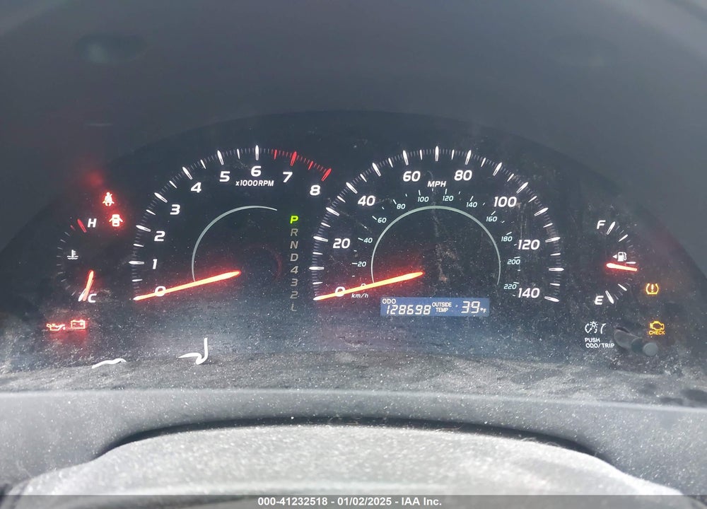 2009 TOYOTA CAMRY LE VIN: 4T1BE46KX9U277735
