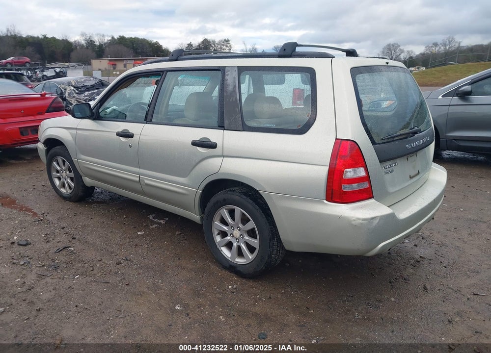 2005 SUBARU FORESTER 2.5XS VIN: JF1SG65675H735447