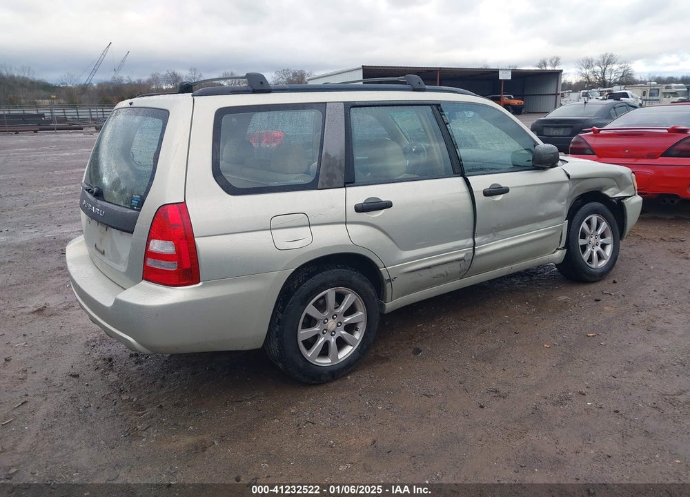 2005 SUBARU FORESTER 2.5XS VIN: JF1SG65675H735447