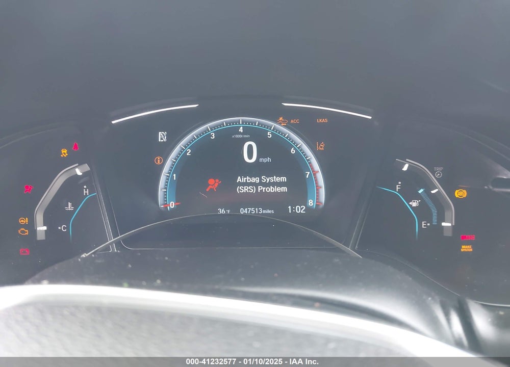 2019 HONDA CIVIC VIN: 19XFC2F69KE009931