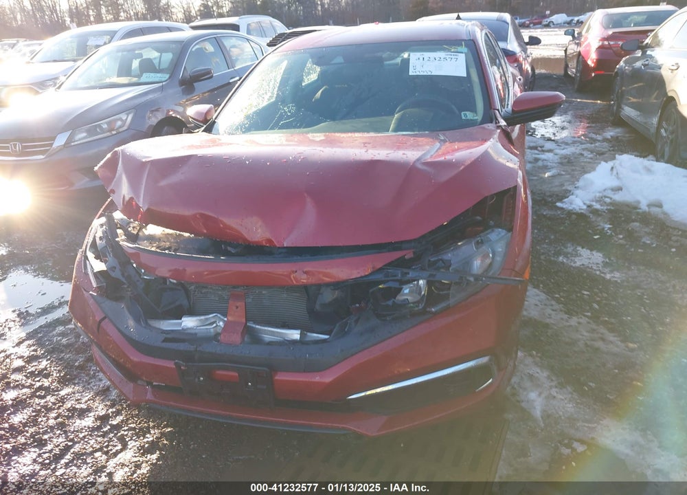 2019 HONDA CIVIC VIN: 19XFC2F69KE009931