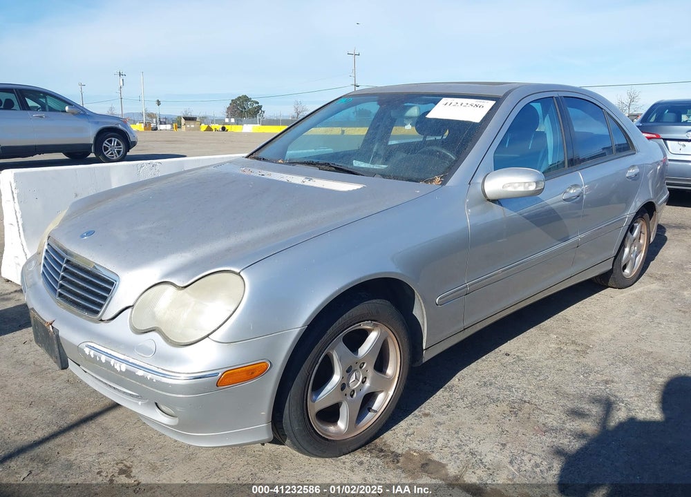 2001 MERCEDES-BENZ C 320 VIN: WDBRF64J01F093126