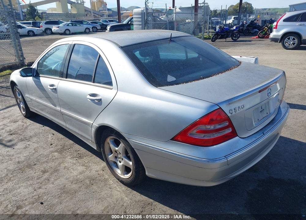 2001 MERCEDES-BENZ C 320 VIN: WDBRF64J01F093126