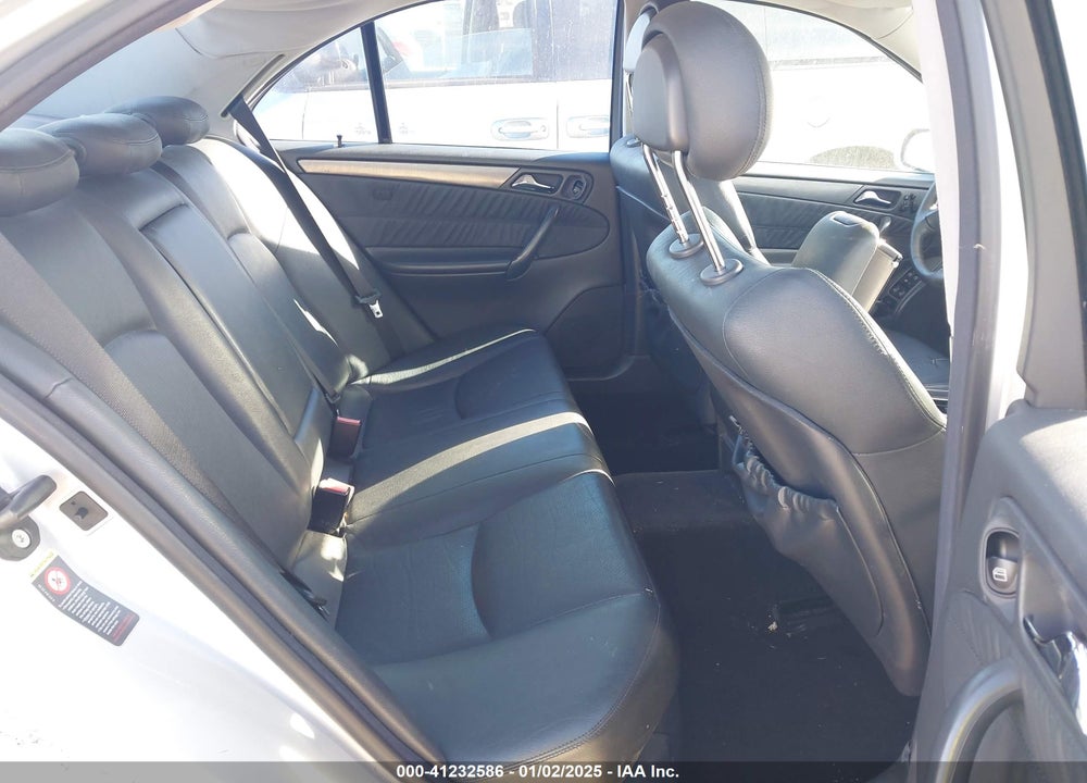 2001 MERCEDES-BENZ C 320 VIN: WDBRF64J01F093126