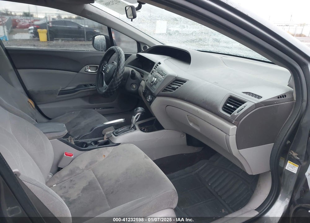 2012 HONDA CIVIC EX VIN: 19XFB2F86CE344263