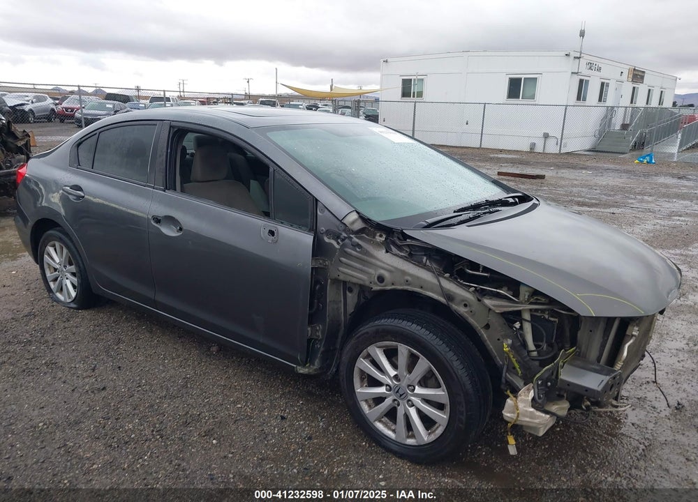2012 HONDA CIVIC EX VIN: 19XFB2F86CE344263
