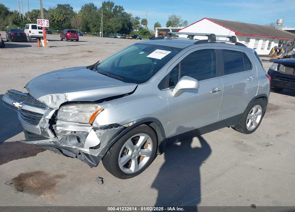 2016 CHEVROLET TRAX LTZ VIN: KL7CJMSB1GB670748